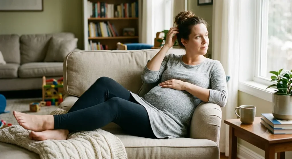 Vaginal discharge changes during pregnancy