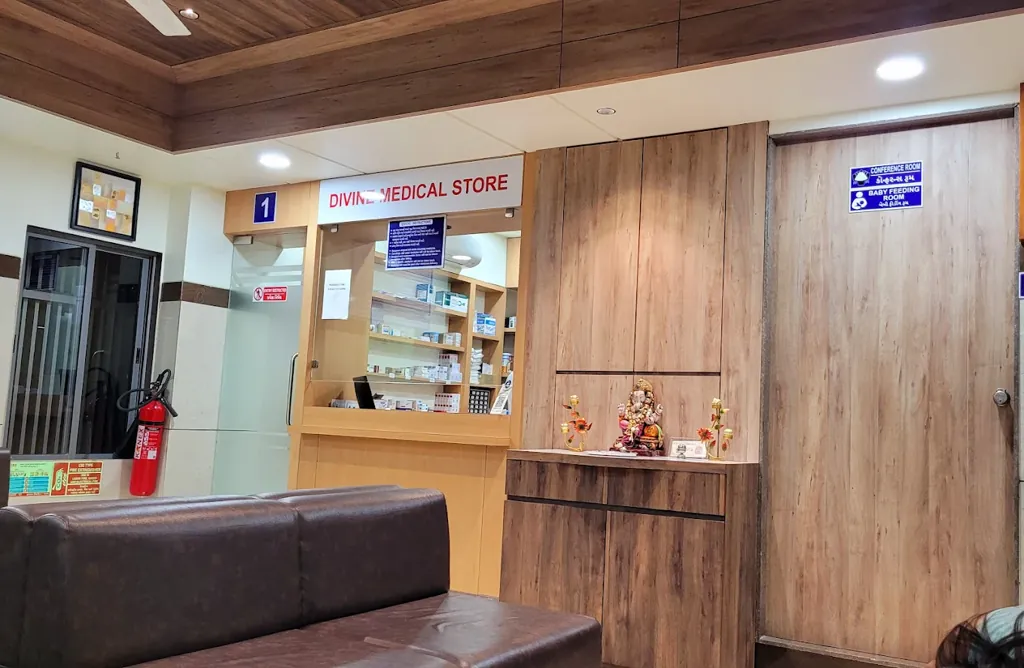 Divine Medical Store, the in-house pharmacy at Divine Women's Hospital