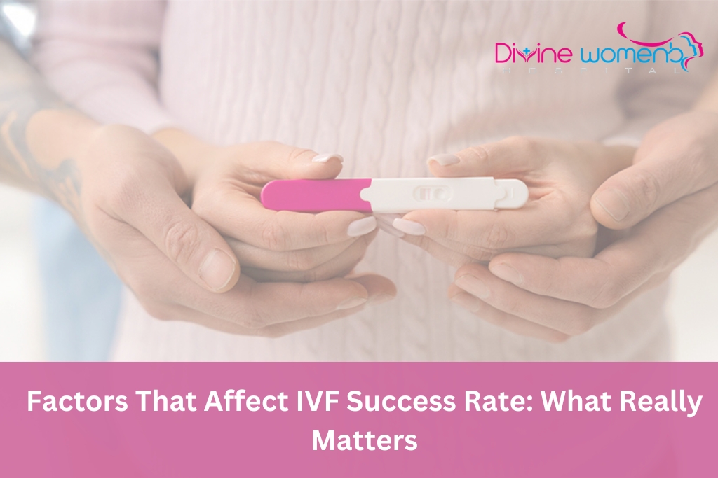 IVF consultation for success rate factors at Divine Women's Hospital Ahmedabad